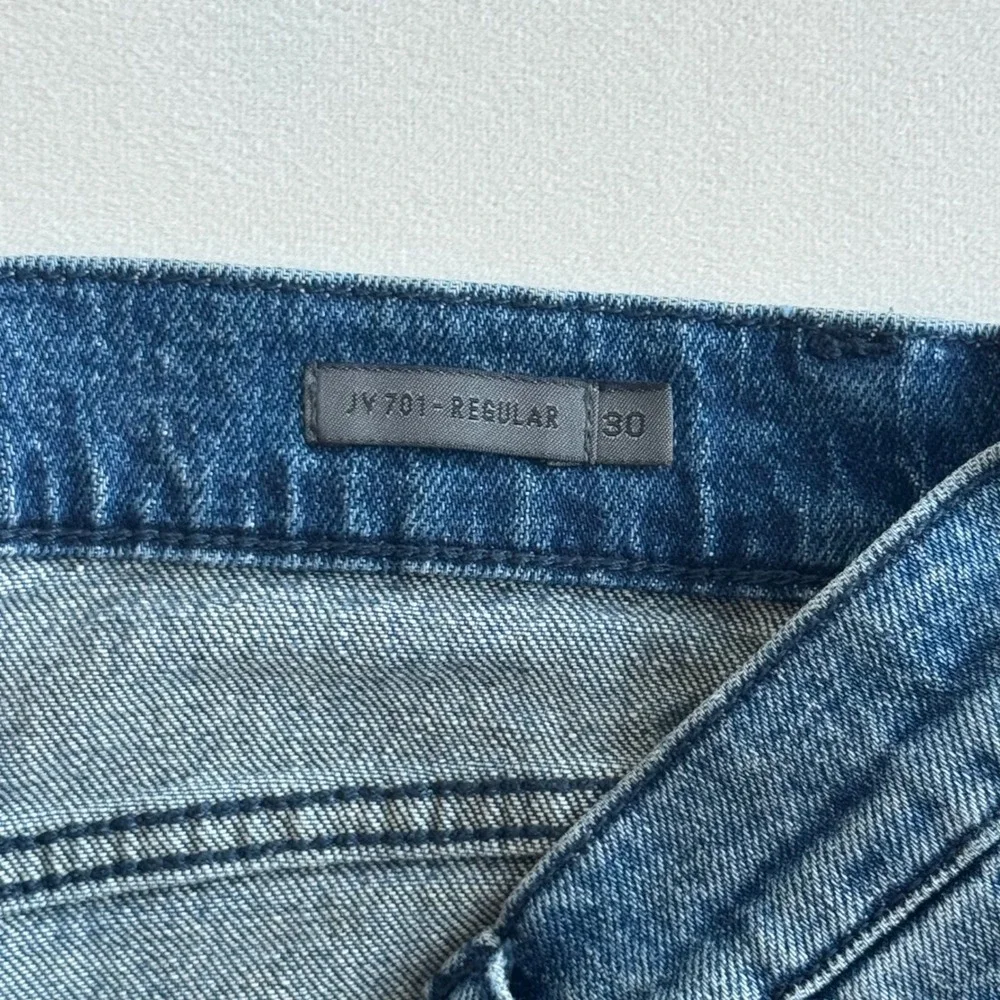 John Varvatos Regular Fit Blue Denim Jeans Mens Size 30 - Picture 7 of 11
